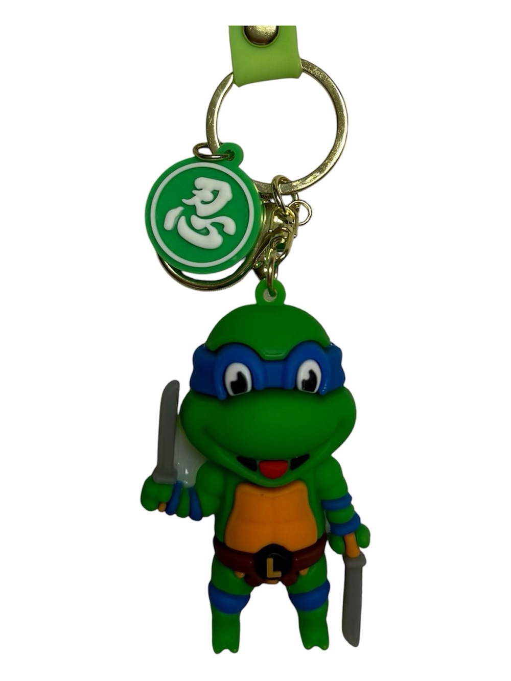 Leonardo Ninja Turtle Keychain wristlet